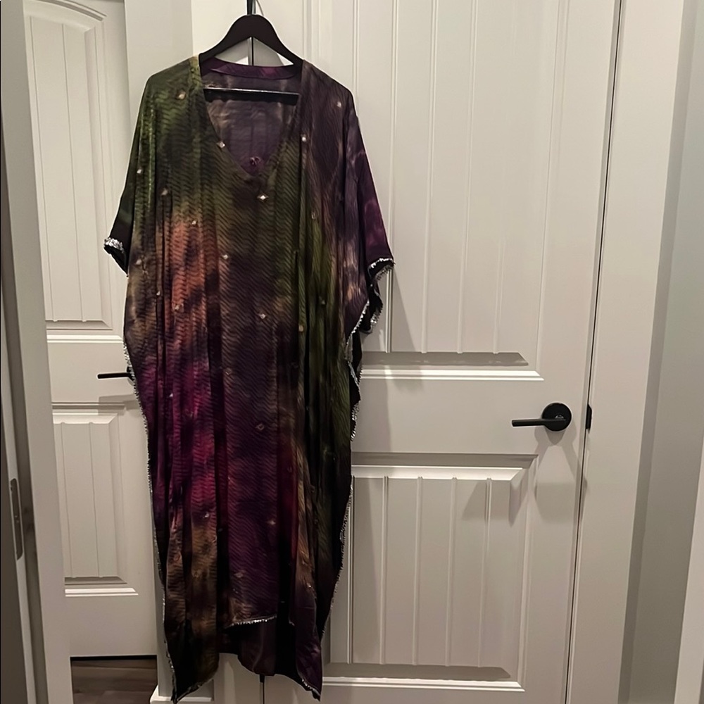 Silk Maxi Caftan